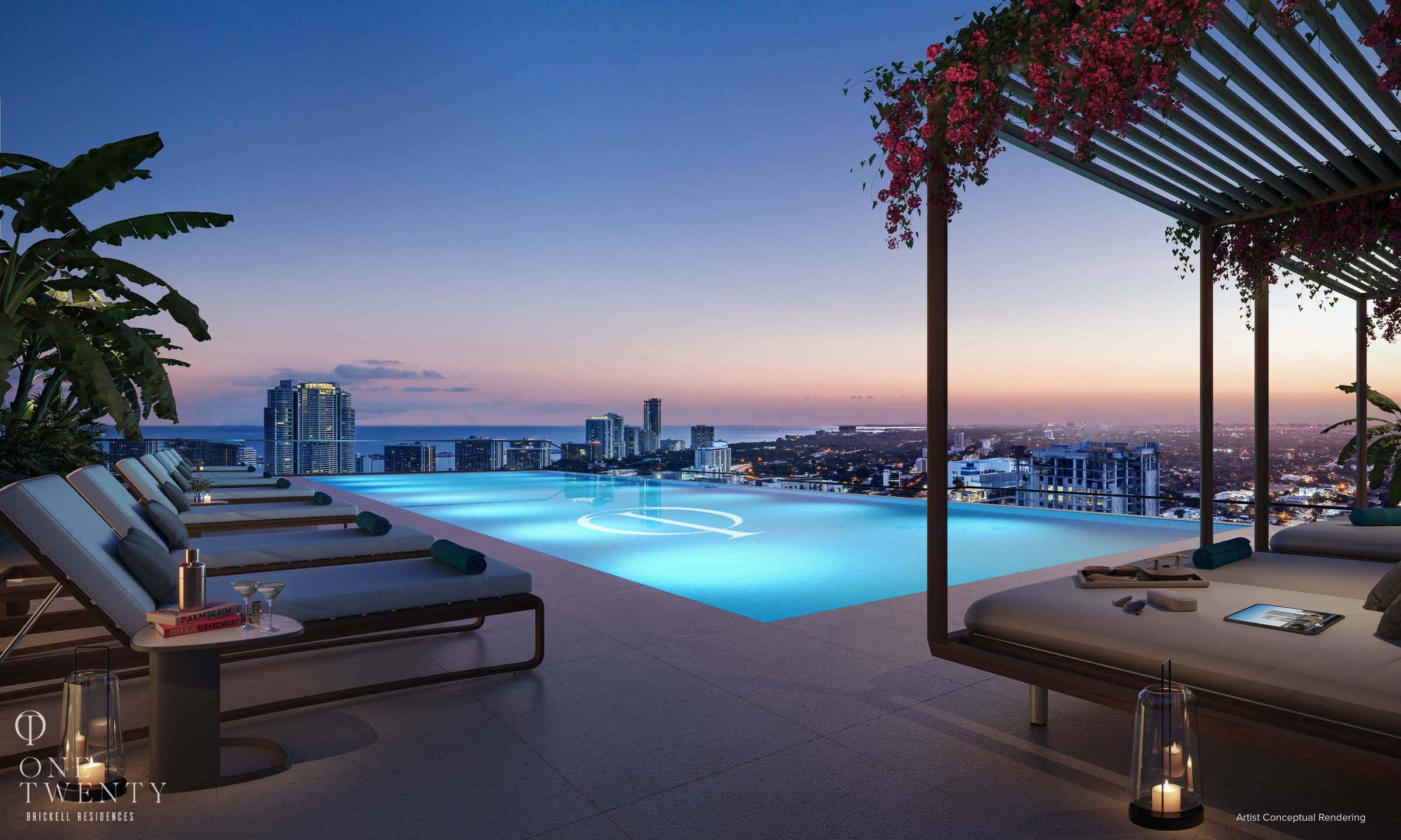 Rooftop pool